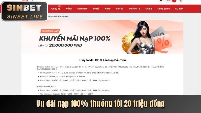 Khuyến mãi chào mừng z18888